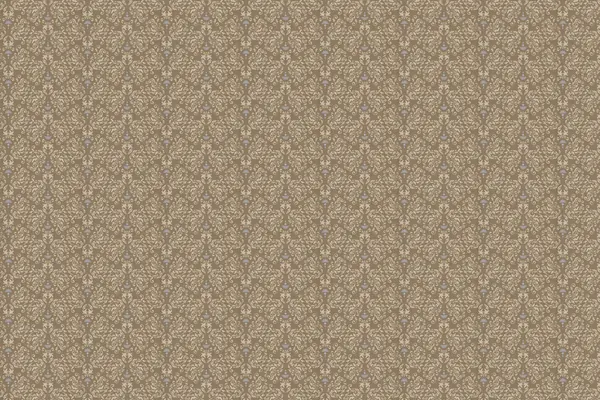 Walnut damask pattern